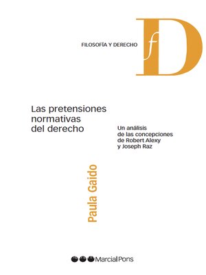 cover image of Las pretensiones normativas del derecho.